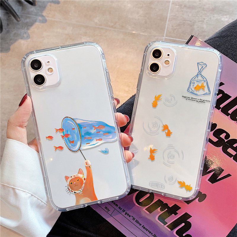 Phone Cases For Iphone 13 - Mooie Vissen Clear Telefoon Case Voor