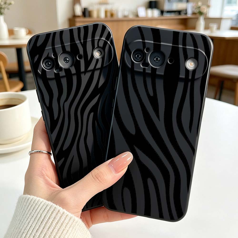 Phone Cases Zebra - Luxe Zebra Patroon Siliconen Hoesje voor