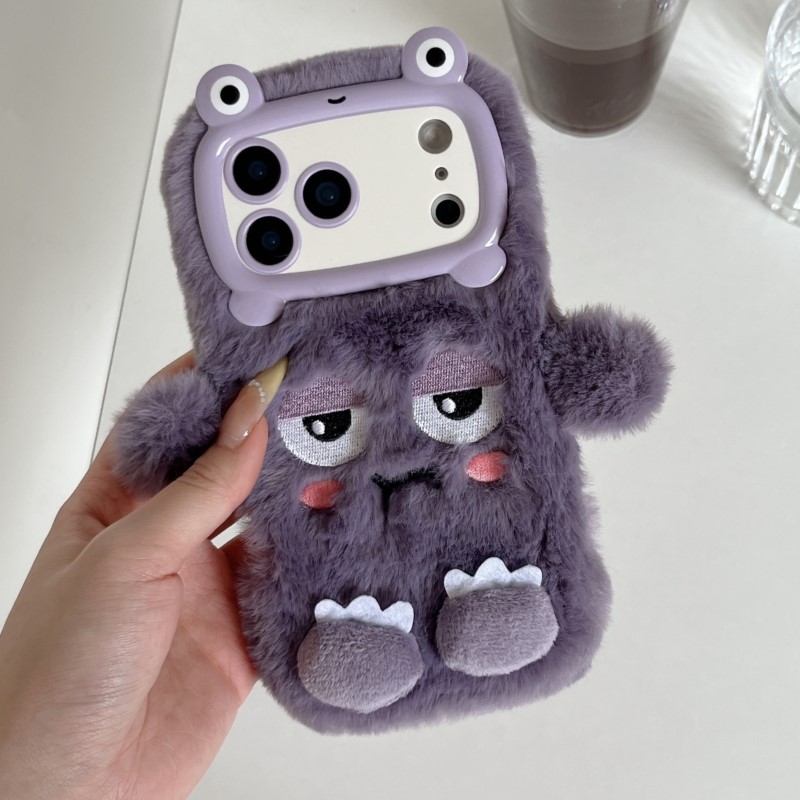 Phone Cases For Iphone 13 - Leuke Cartoon Grappige Sluimerende Uitdrukking Telefoonhoesjes