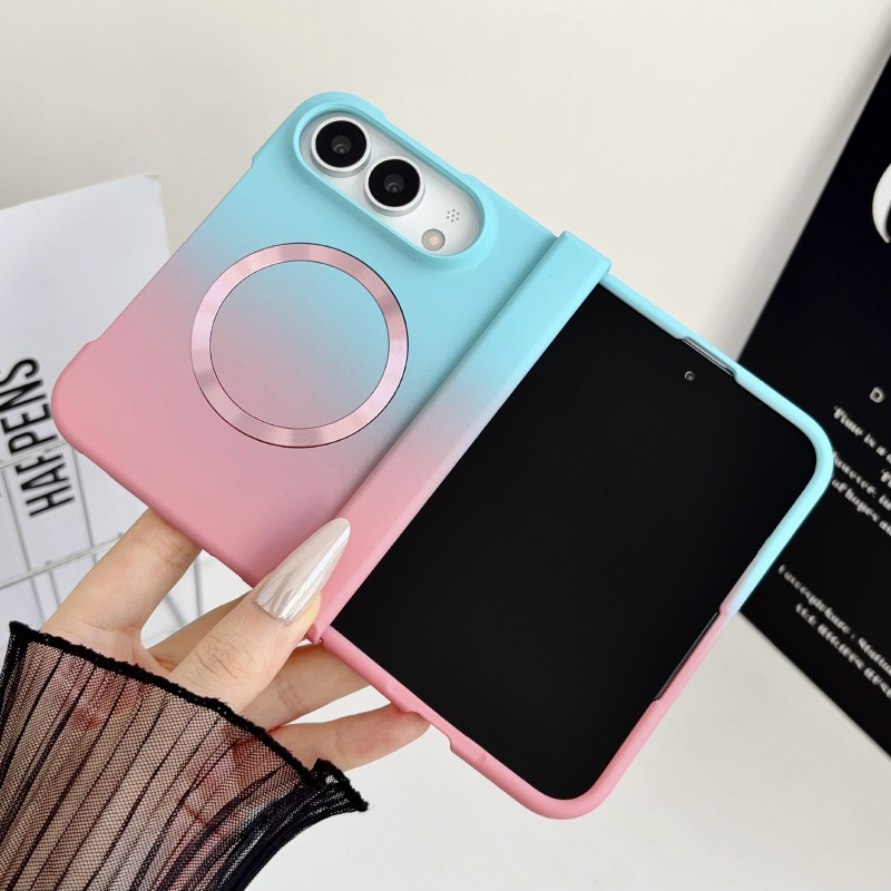 Gradient Color Case - Voor Magsafe Magnetisch Draadloos Opladen Vloeibare