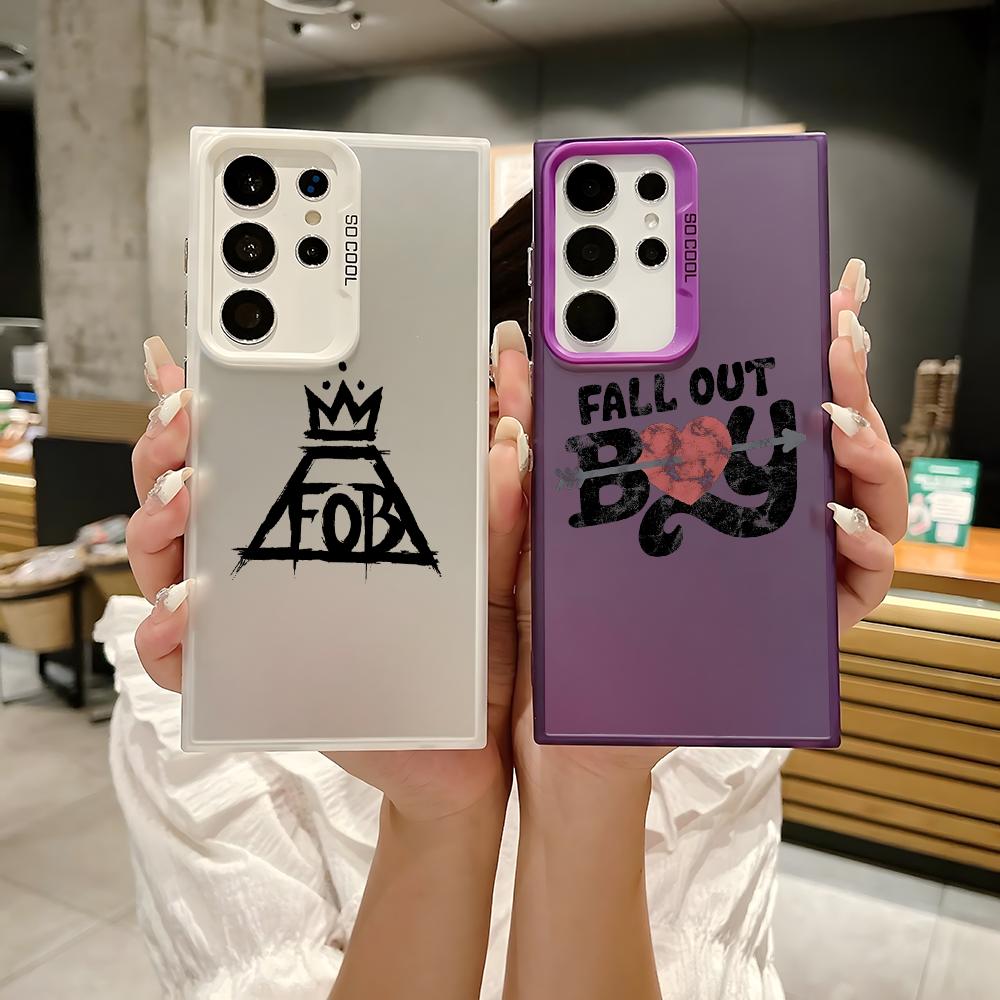 Phone Cases For Boys - Rockband F-Fall Out Boy Muziek Telefoonhoesje