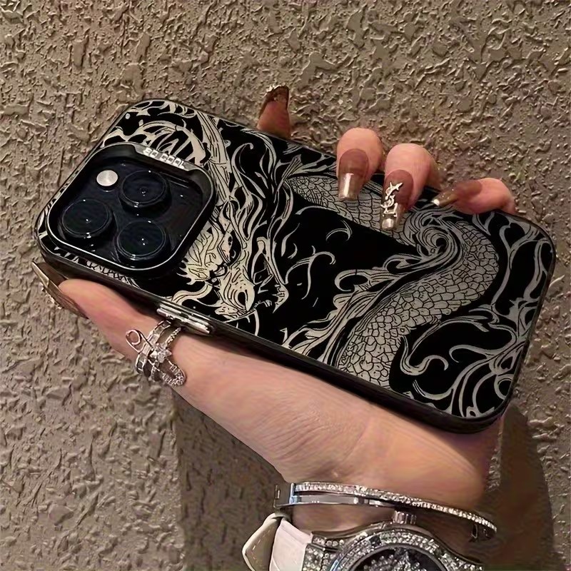 Gradient Color Case - Telefoonhoesje met drakenmotief voor iPhone 18
