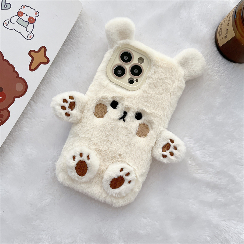 Koreaanse 3D Cartoon Beer Pluc - Phone Cases For Iphone 13 recensie en prijs
