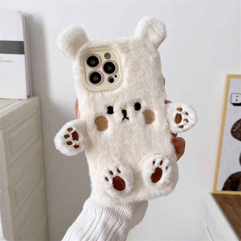 Koreaanse 3D Cartoon Beer Pluc - Phone Cases For Iphone 13 recensie en prijs