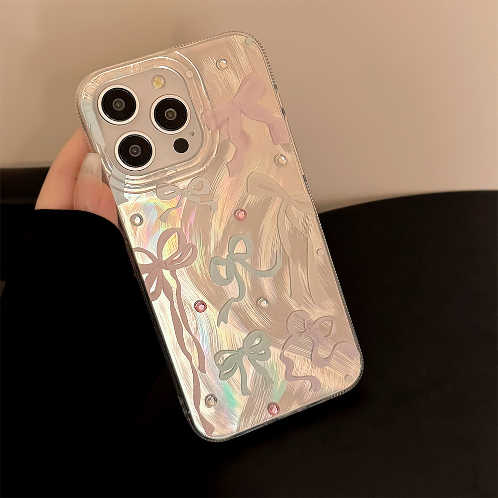 Koreaanse Kleurrijke Strik Dia - Phone Cases Korea recensie en prijs