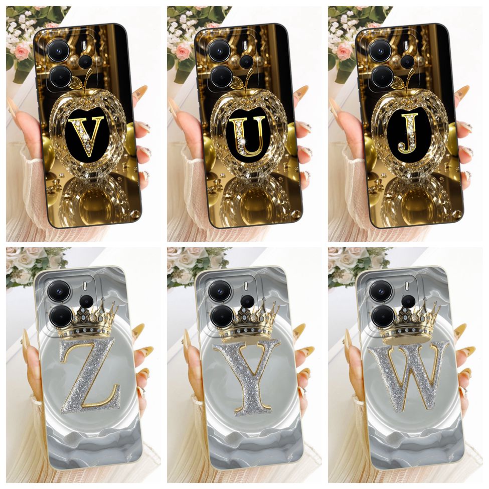 Luxe hoesje met letters en kro - Phone Cases Eu recensie en prijs