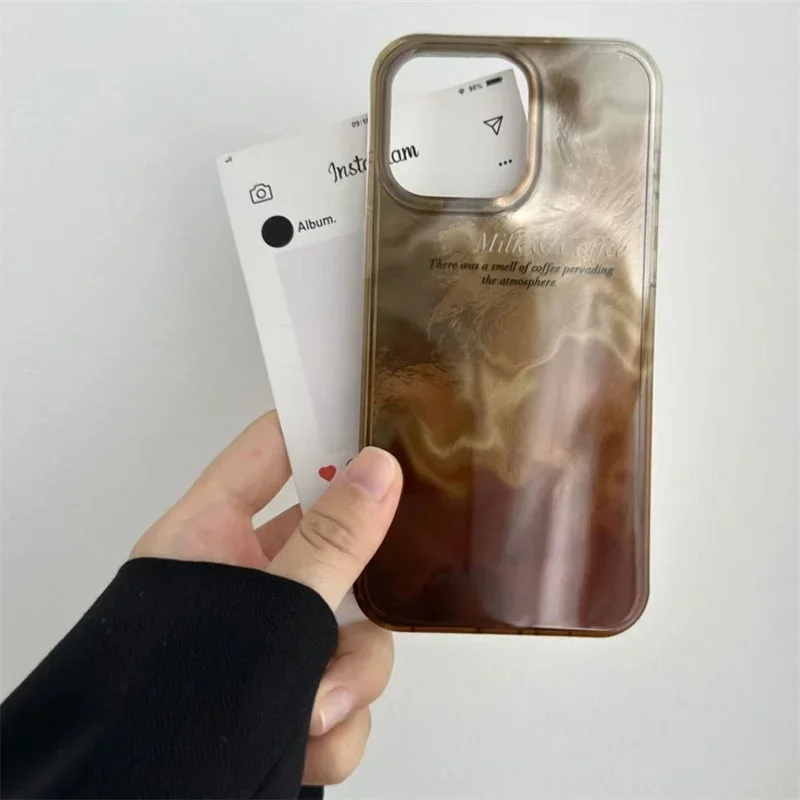 Luxe telefoonhoesje met koffie - Gradient Color Case recensie en prijs