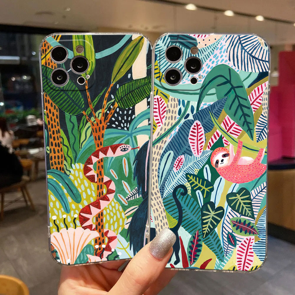 Tropische jungle print luipaar - Phone Cases Zebra recensie en prijs
