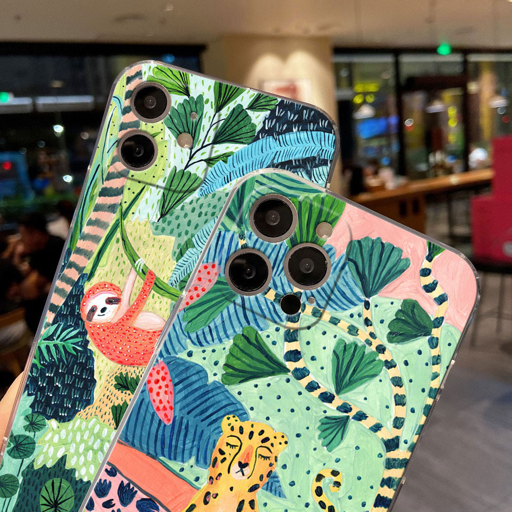 Tropische jungle print luipaar - Phone Cases Zebra recensie en prijs