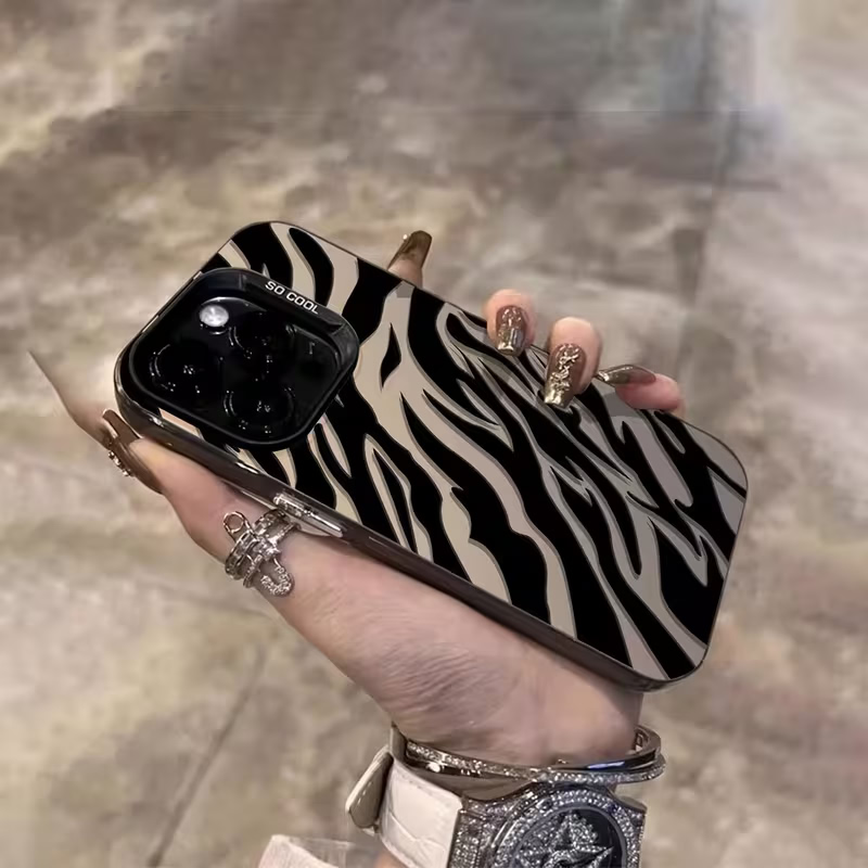 Zebra-patroon Zwarte Geavancee - Phone Cases Zebra recensie en prijs