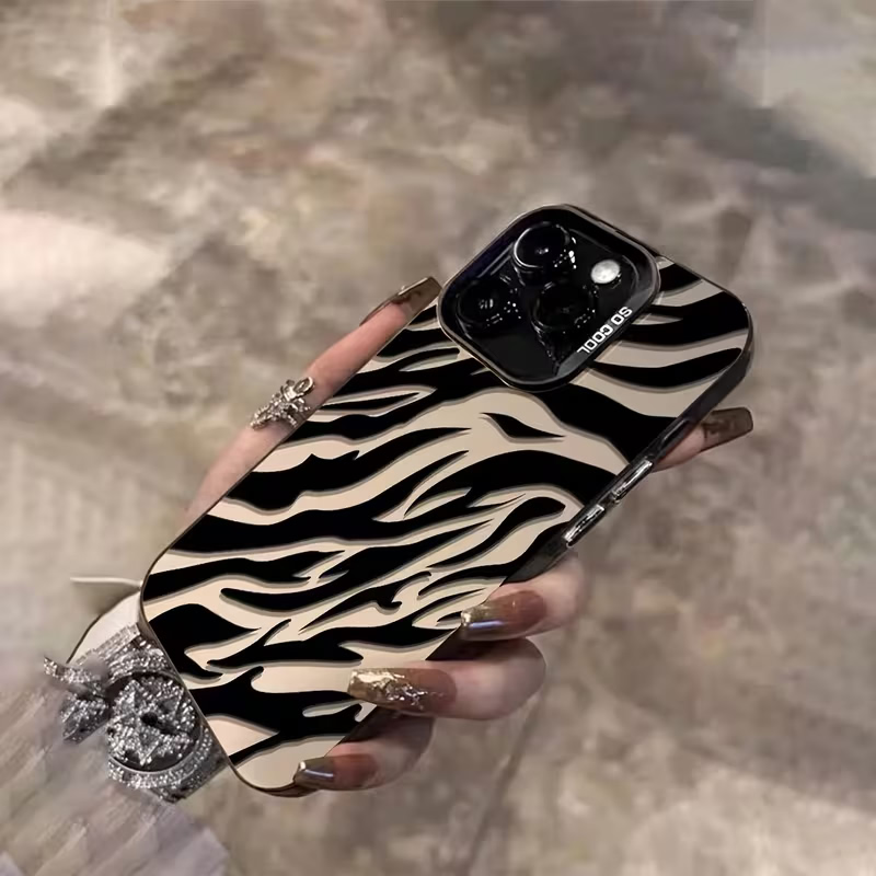 Zebra-patroon Zwarte Geavancee - Phone Cases Zebra recensie en prijs