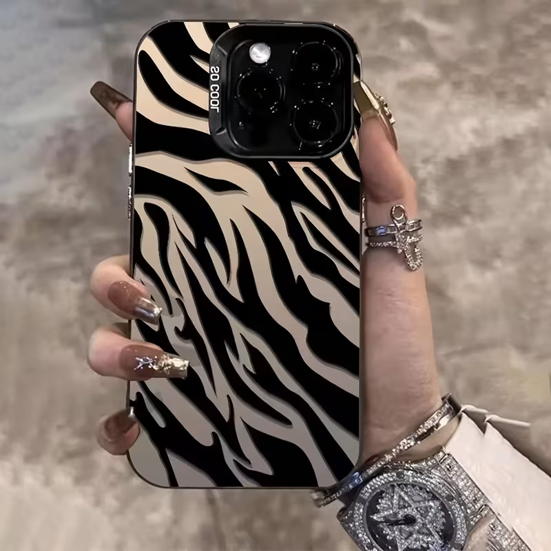 Zebra-patroon Zwarte Geavancee - Phone Cases Zebra recensie en prijs