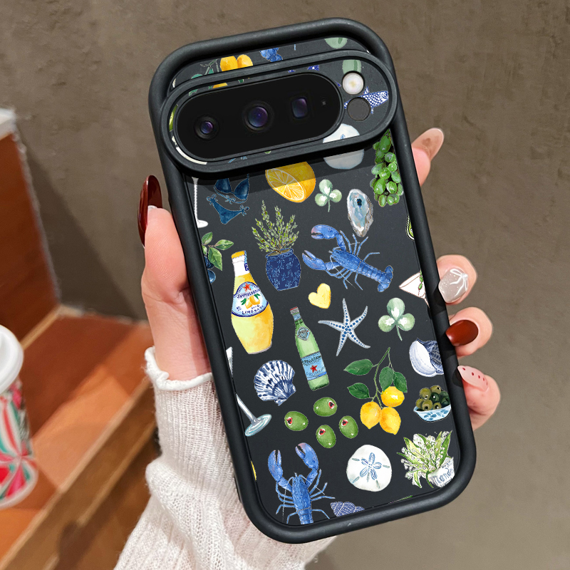 Ocean Whale Patroon TPU Telefo - Phone Cases Pixel 10 Pro recensie en prijs
