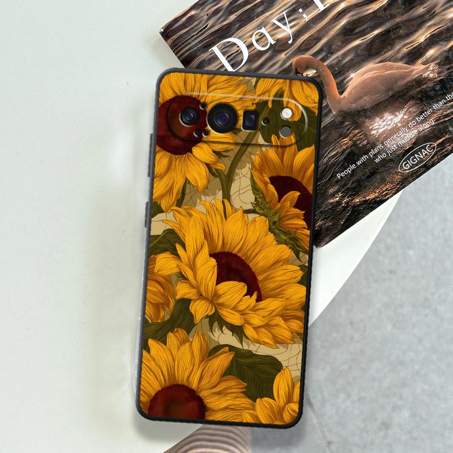 Zonnebloem Zee Funda Telefoon  - Phone Cases Pixel 10 Pro recensie en prijs