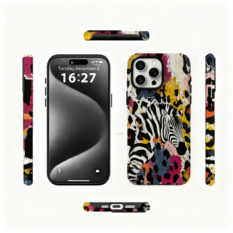 Schokabsorberende telefoonhoes - Phone Cases Zebra recensie en prijs