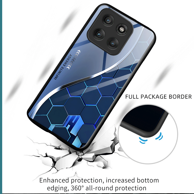 Hard gehard glazen hoesje voor - Gradient Color Case recensie en prijs