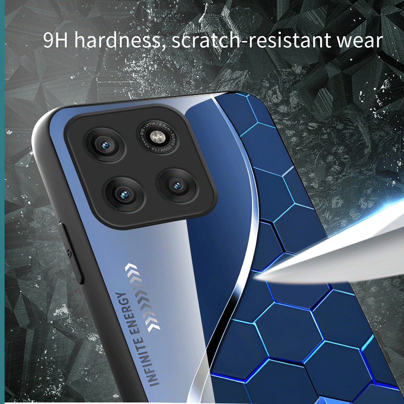 Hard gehard glazen hoesje voor - Gradient Color Case recensie en prijs