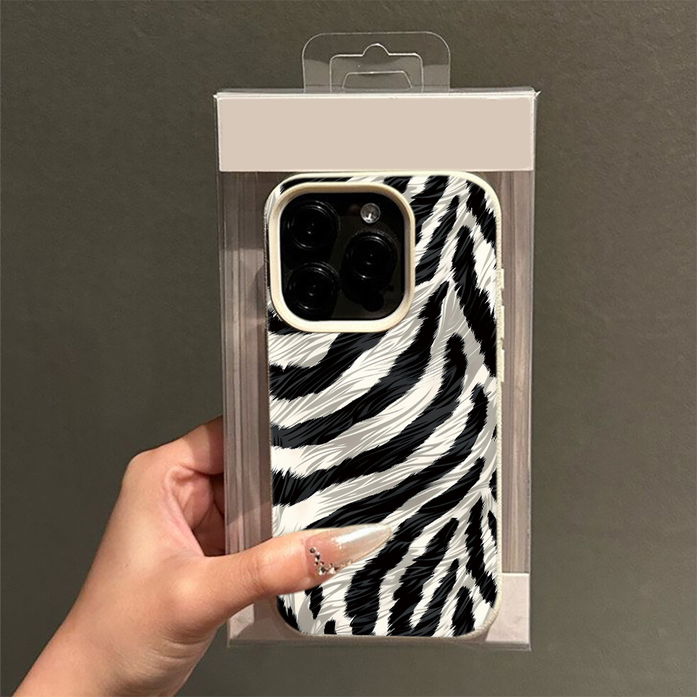 Zebra Stripe Zwart Wit Krasbes - Phone Cases Zebra recensie en prijs