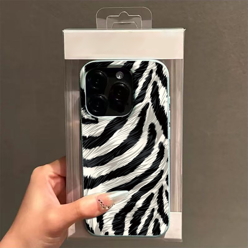 Zebra Stripe Zwart Wit Krasbes - Phone Cases Zebra recensie en prijs