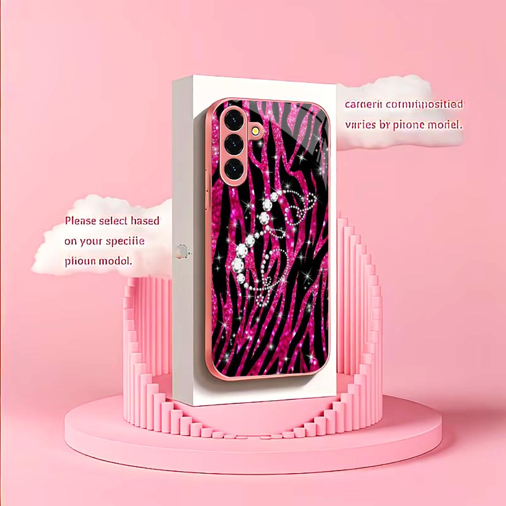 Roze mode zebra print TPU HD r - Phone Cases Zebra recensie en prijs