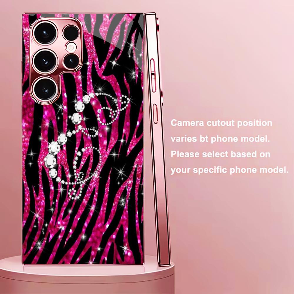 Roze mode zebra print TPU HD r - Phone Cases Zebra recensie en prijs