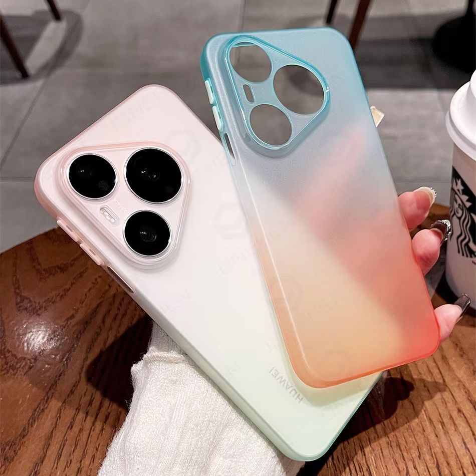Simpele matte TPU gradientkleu - Gradient Color Case recensie en prijs