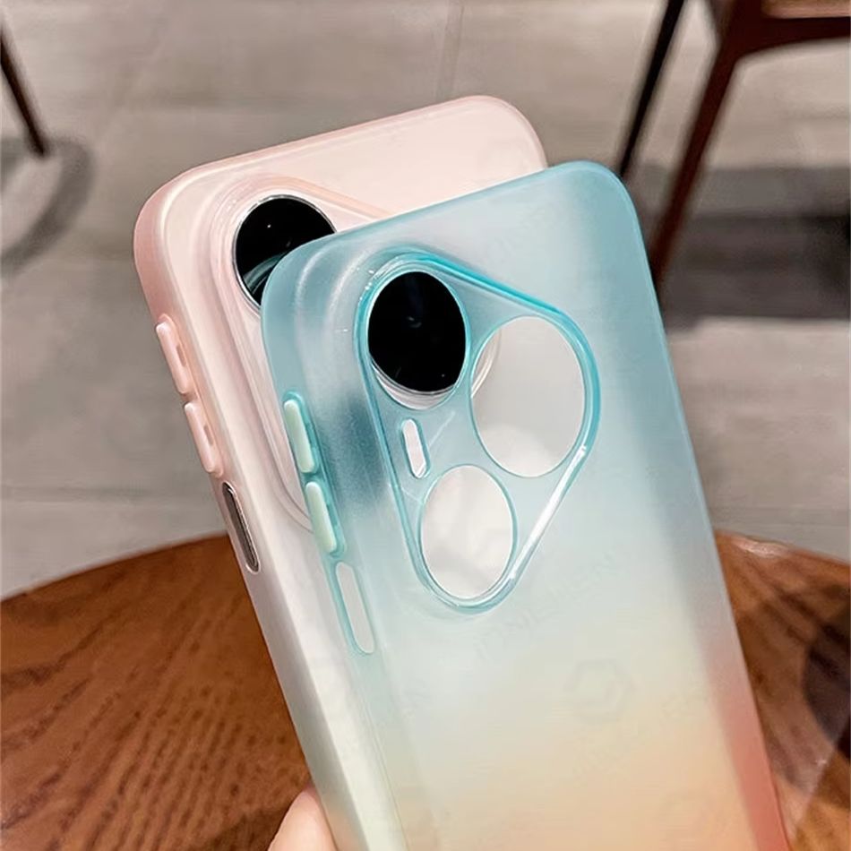 Simpele matte TPU gradientkleu - Gradient Color Case recensie en prijs