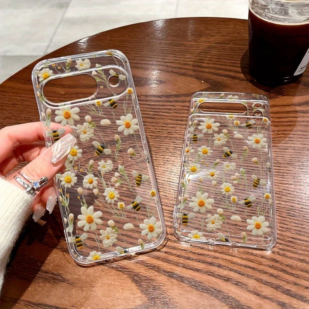 Schattig honingbij-bloemenpatr - Phone Cases Pixel 10 Pro recensie en prijs