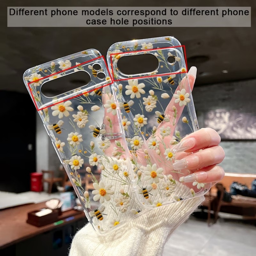 Schattig honingbij-bloemenpatr - Phone Cases Pixel 10 Pro recensie en prijs