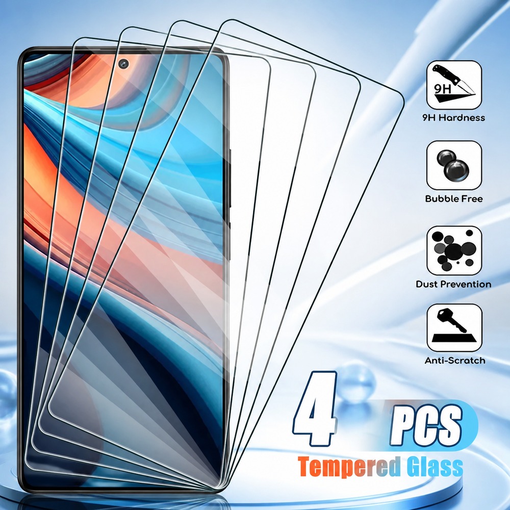 4 stuks gehard glas voor Realm - Realme C67 recensie en prijs