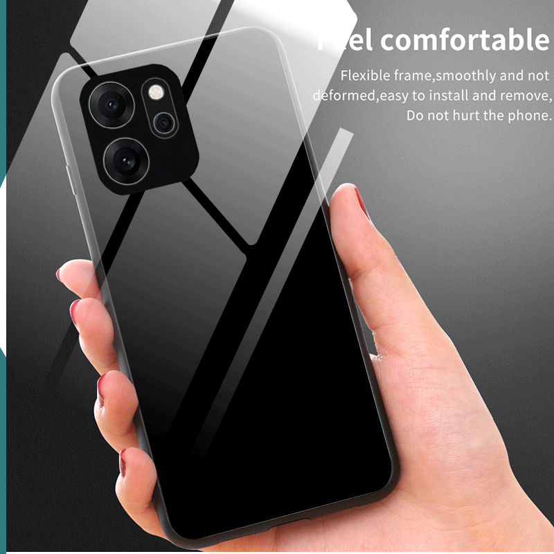 Hard gehard glazen hoesje voor - Gradient Color Case recensie en prijs